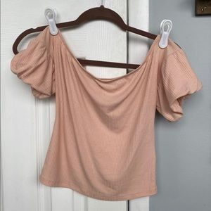 Off the shoulder top